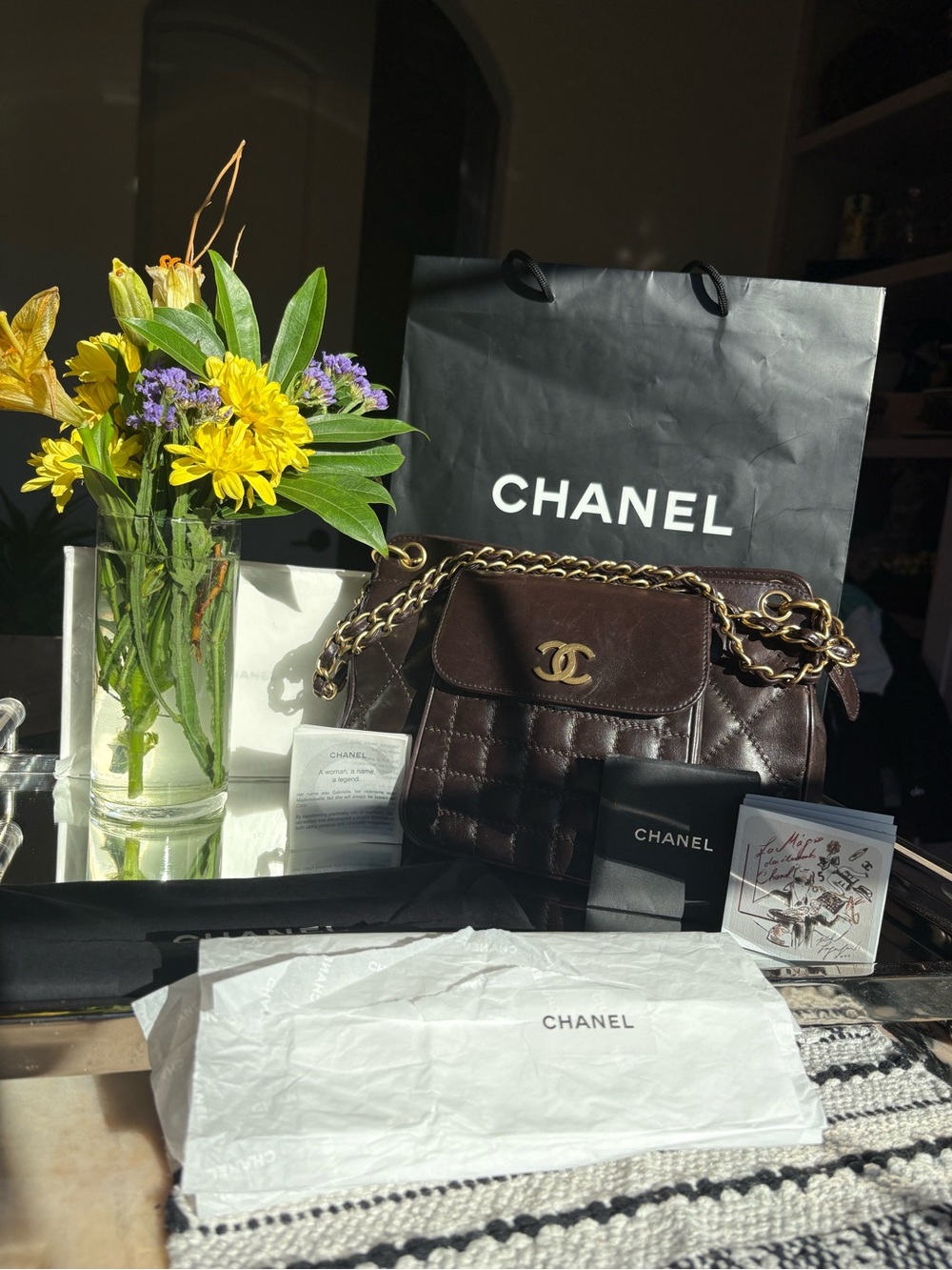 🥰BNWT Authentic Vintage Chanel Cargo Pocket aka “Reporter Bag” #8514292